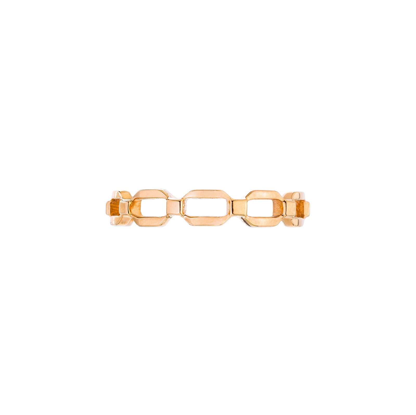 Sethi Couture Link Band - Rose Gold - Rings - Broken English Jewelry