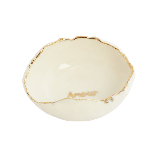 BE x Loquet x Heidi Bishop Ceramic Dish - "Amour" - Main Img