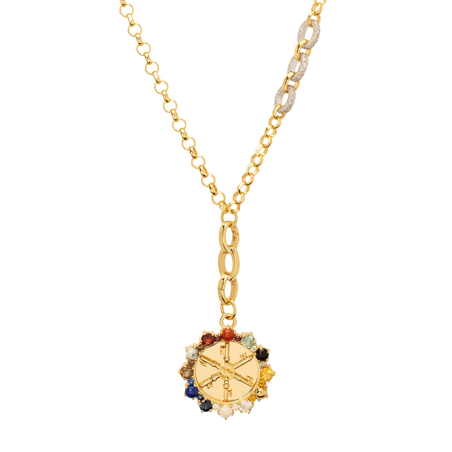 Foundrae Aether Large Medallion - Charms & Pendants - Broken English Jewelry