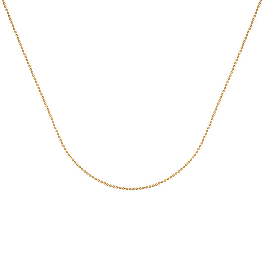 Small Cartouche Ball Chain - Main Img