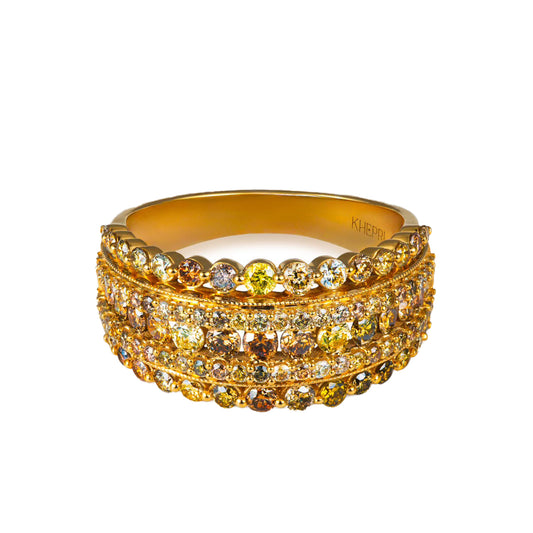 5 Row Stardust Ring - Main Img