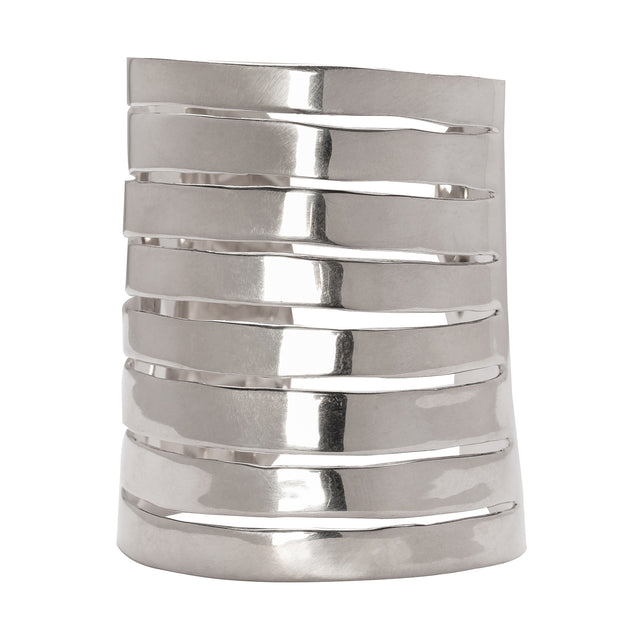 Ariana Boussard-Reifel Odin Cuff - Silver - Bracelets - Broken English Jewelry